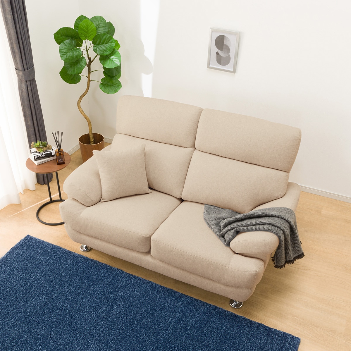 2人掛けソファ 布張りタイプ (Nポケット BS13 AQ-BE) | ニトリネット