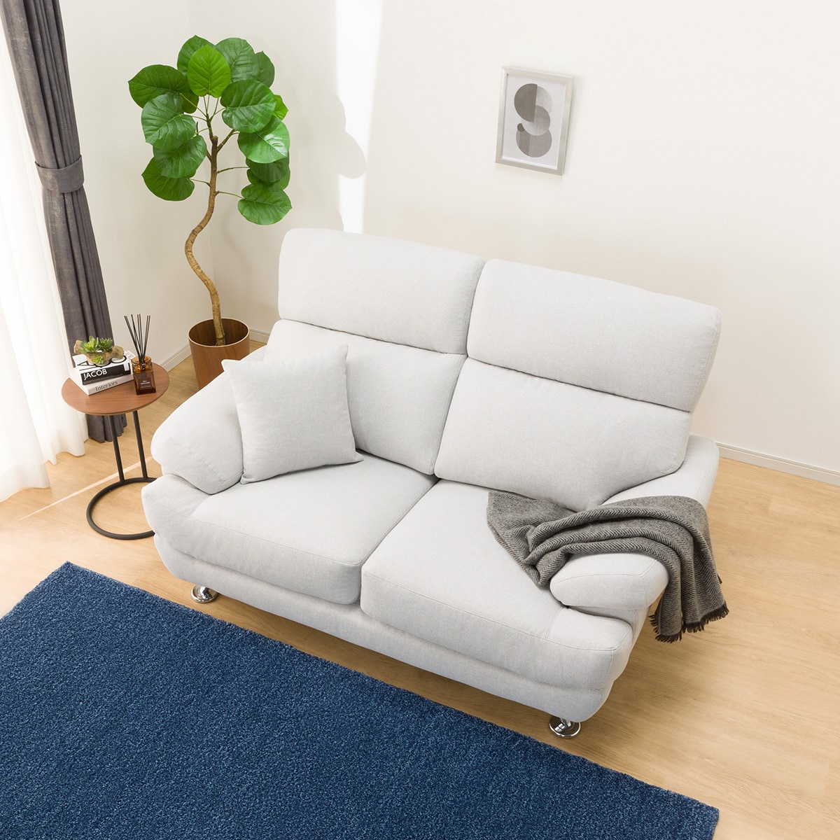 2人掛け布張りソファ(ポケット BS13 NシールドAQ-LGY) | ニトリネット