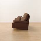 2人掛け布張りソファ(ポケット BS13 NシールドAQ-BR) 10枚目画像