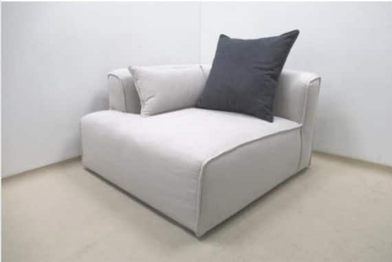 カウチソファ キューブ BE 1枚目画像