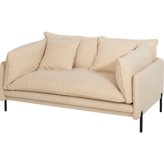 2人掛けソファ 布張りタイプ (SA02 GRYE) 1枚目画像