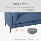 2人掛けソファ 布張りタイプ (SA02 GRYE) 4枚目画像