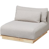 布張りアームレスローソファ(SP01)