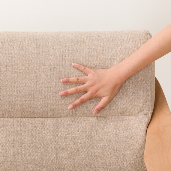 傷・汚れに強い 2人掛けソファ 布張りタイプ (NコレクションS1 NSF NA/BE) 10枚目画像