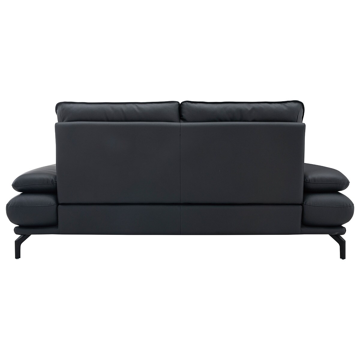 3人掛けソファ 本革(一部合成皮革)タイプ (FR02 BK) | ニトリネット