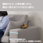 3人掛けカスタマイズソファ 布張りタイプ (MS02 ふつう ワイド肘 標準タイプ/木製脚MBR YGR) 3枚目画像