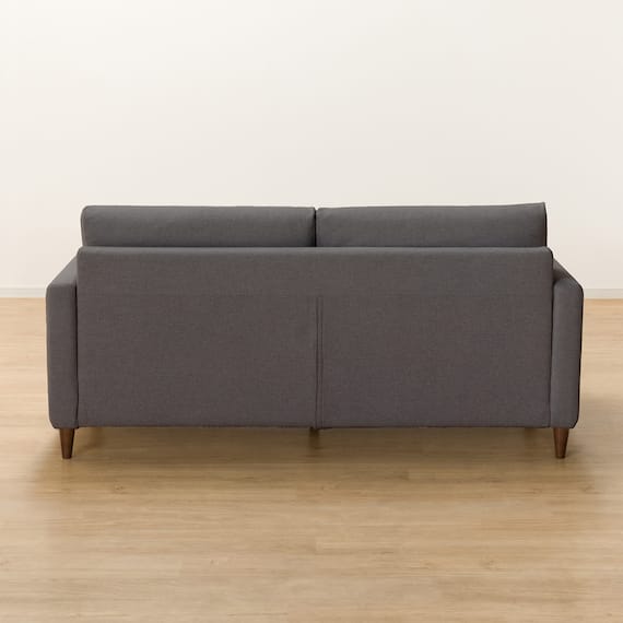 傷・汚れに強い 3人掛けカスタマイズソファ 布張りタイプ (MS02 ふつう スリム肘 標準タイプ/木製脚MBR Nシールド MGY) 12枚目画像