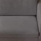 傷・汚れに強い 3人掛けカスタマイズソファ 布張りタイプ (MS02 ふつう スリム肘 標準タイプ/木製脚MBR Nシールド MGY) 18枚目画像