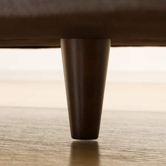 傷・汚れに強い 3人掛けカスタマイズソファ 布張りタイプ (MS02 ふつう スリム肘 標準タイプ/木製脚MBR Nシールド MGY) 21枚目画像