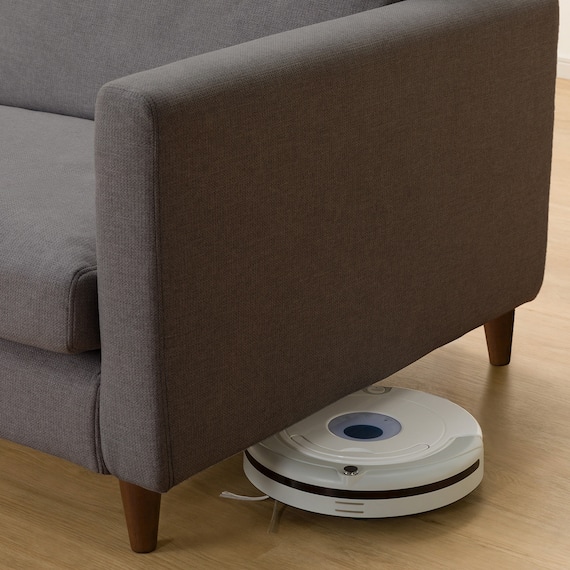 傷・汚れに強い 3人掛けカスタマイズソファ 布張りタイプ (MS02 ふつう スリム肘 標準タイプ/木製脚MBR Nシールド MGY) 22枚目画像