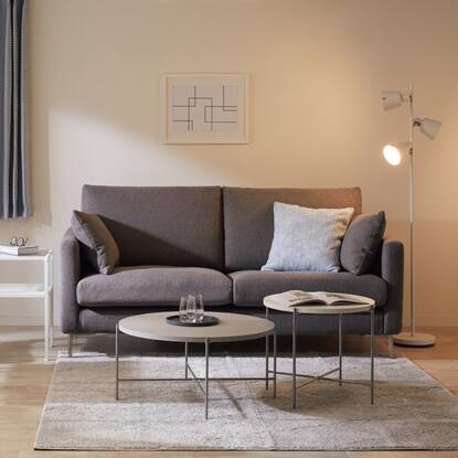 カスタマイズ3人用ファブリックソファ(スリム肘 MS02)通販 | ニトリ  