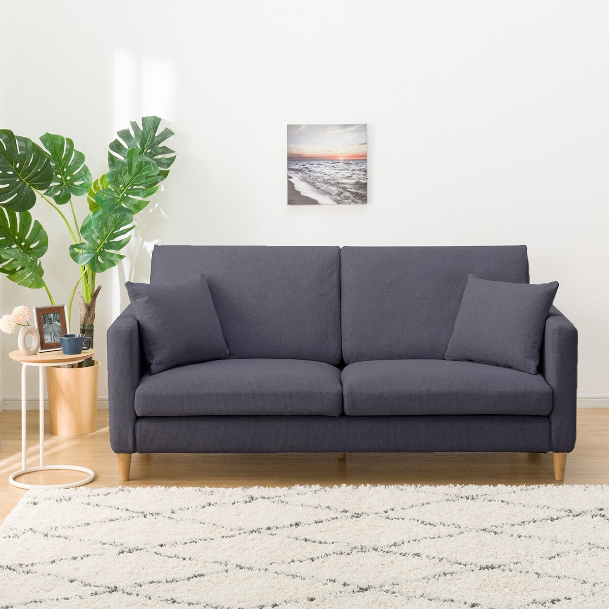 3人掛けカスタマイズソファ 布張りタイプ (ハードタイプ/標準タイプ