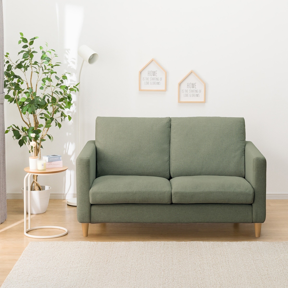 はさみニトリ2人掛けソファ　マイス　セット はさみ様専用ニトリ2人掛けソファ マイス セット