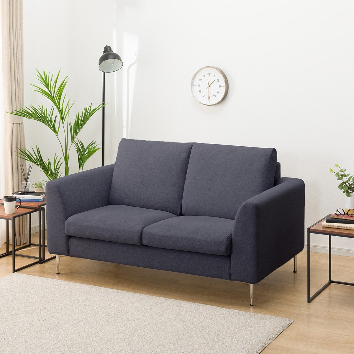 2人掛けカスタマイズソファ 布張りタイプ (ソフトタイプ/ハイタイプ