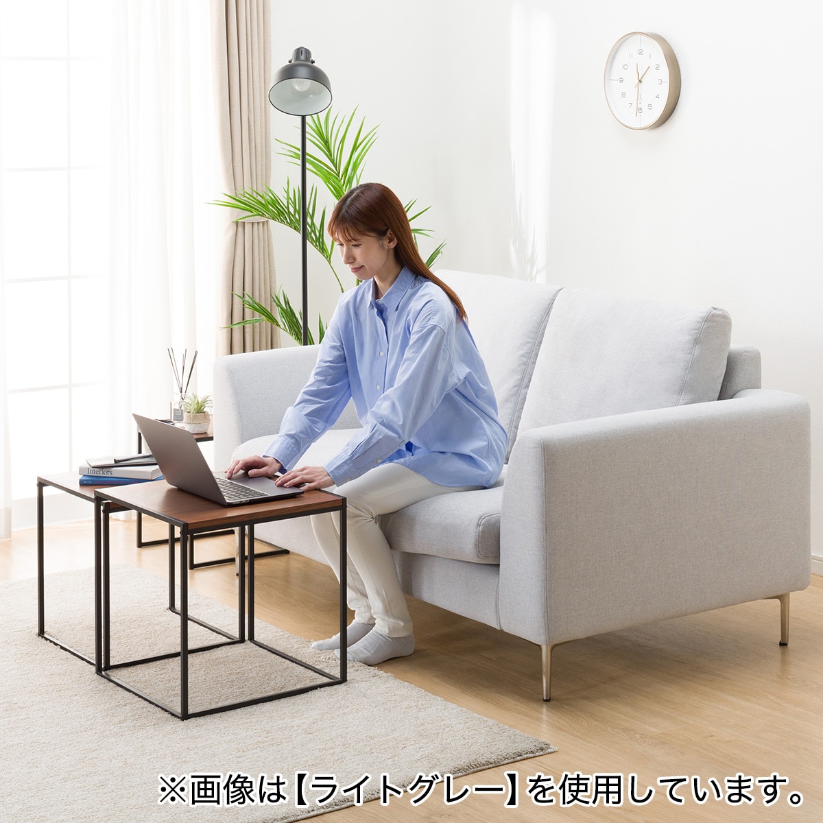 ニトリ ソファ Nシールド かため ライトグレー ニトリ ソファ Nシールド かため ライトグレー