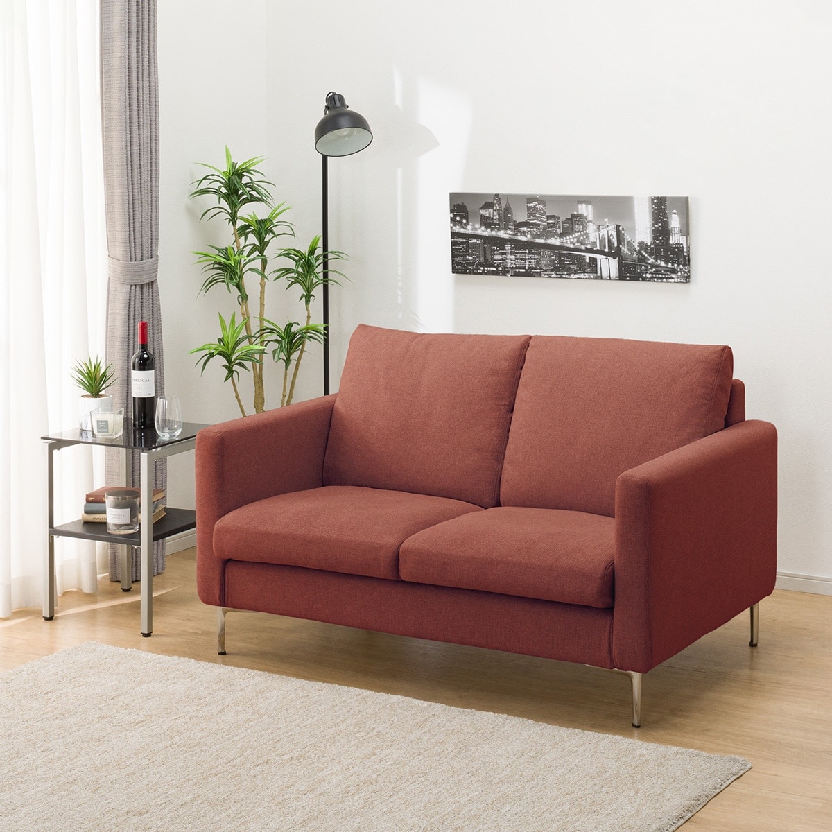 赤い布張り ニトリイス 一脚 赤い布張り ニトリイス 一脚 - メルカリ