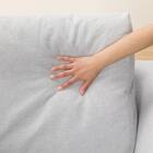 1人掛けカスタマイズソファ 布張りタイプ (MS02 やわらかめ ミドル肘 ロータイプ/プラスチック脚BK LGY) 18枚目画像