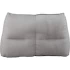 2人掛けビーズソファ 布張りタイプ (CP01 GY) 6枚目画像