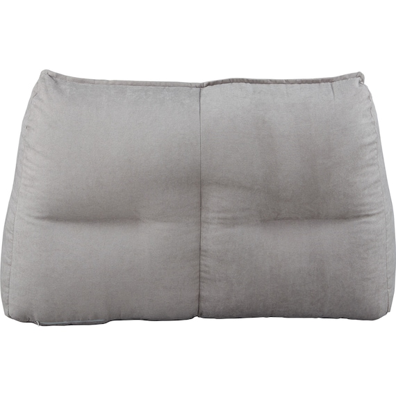 2人掛けビーズソファ 布張りタイプ (CP01 GY) 6枚目画像