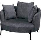 パーソナルチェア 布張りタイプ(SV04DGY) 1枚目画像