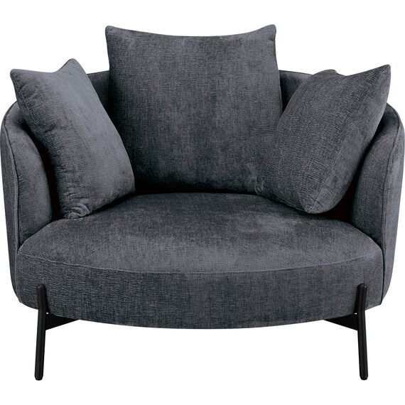 パーソナルチェア 布張りタイプ(SV04DGY) 2枚目画像