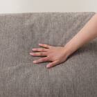 1人掛けアームレスソファ 布張りタイプ(MK04ｰ2 BE) 6枚目画像