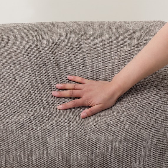 1人掛けアームレスソファ 布張りタイプ(MK04ー2 BE) 6枚目画像