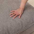 1人掛けアームレスソファ 布張りタイプ(MK04ー2 BE) 7枚目画像