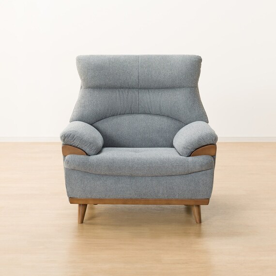 1人掛けソファ 布張りタイプ(PD02-2 GY) 6枚目画像