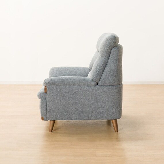 1人掛けソファ 布張りタイプ(PD02-2 GY) 7枚目画像