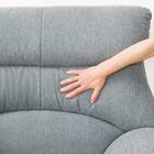 1人掛けソファ 布張りタイプ(PD02-2 GY) 9枚目画像