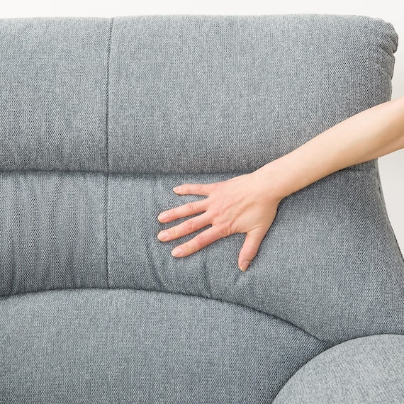 1人掛けソファ 布張りタイプ(PD02-2 GY) 9枚目画像