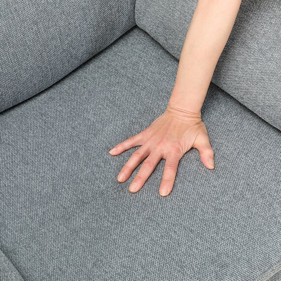 1人掛けソファ 布張りタイプ(PD02-2 GY) 10枚目画像