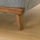 1人掛けソファ 布張りタイプ(PD02-2 GY) 11枚目画像