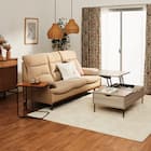 傷・汚れに強い 3人掛けソファ 合皮タイプ(PD02-2 Nシールド BE) 24枚目画像