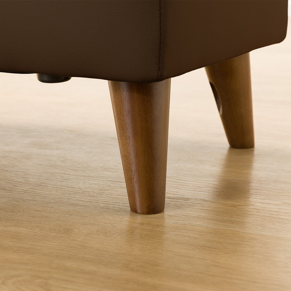 傷・汚れに強い合成皮革 スツール(PD02-2 Nシールド DBR