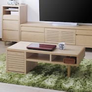 ポプラ突板 センターテーブル (幅105)