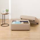 収納スツール 布張りタイプ (BS Nポケット AQ-BE) 5枚目画像