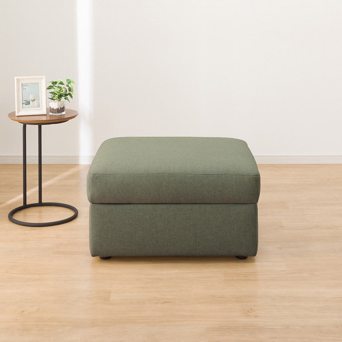 収納スツール 布張りタイプ (BS Nポケット AQ-YGR) | ニトリネット