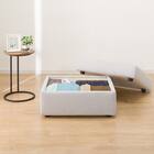 収納スツール 布張りタイプ (BS Nポケット Nシールド-LGY) 6枚目画像