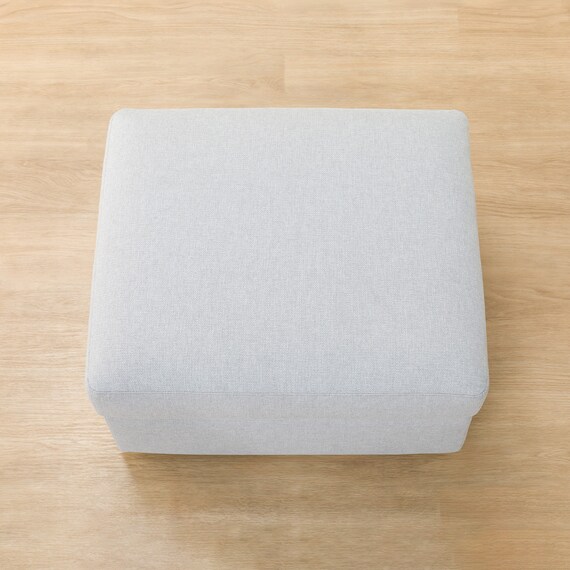 収納スツール 布張りタイプ (BS Nポケット Nシールド-LGY) 8枚目画像