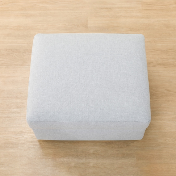 収納スツール 布張りタイプ (BS Nポケット Nシールド-LGY) 8枚目画像