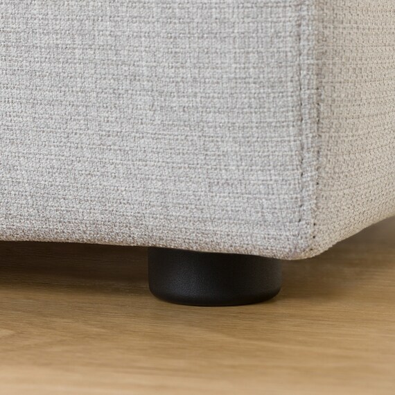 収納スツール 布張りタイプ (BS Nポケット Nシールド-LGY) 10枚目画像