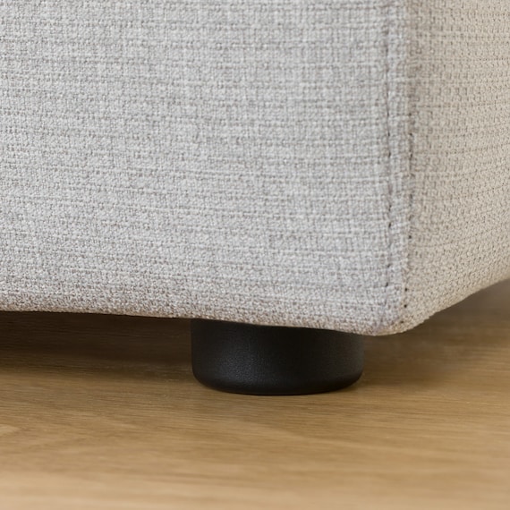 収納スツール 布張りタイプ (BS Nポケット Nシールド-LGY) 10枚目画像