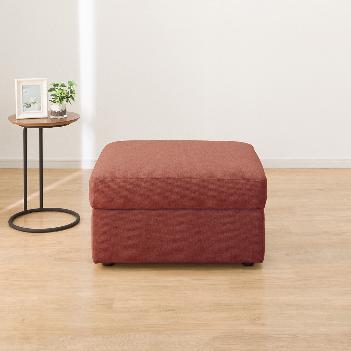 収納スツール 布張りタイプ (BS Nポケット Nシールド-RE