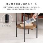 棚付き円形サイドテーブル (LST NA) 8枚目画像