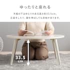 おにぎり型折りたたみテーブル (BR) 12枚目画像