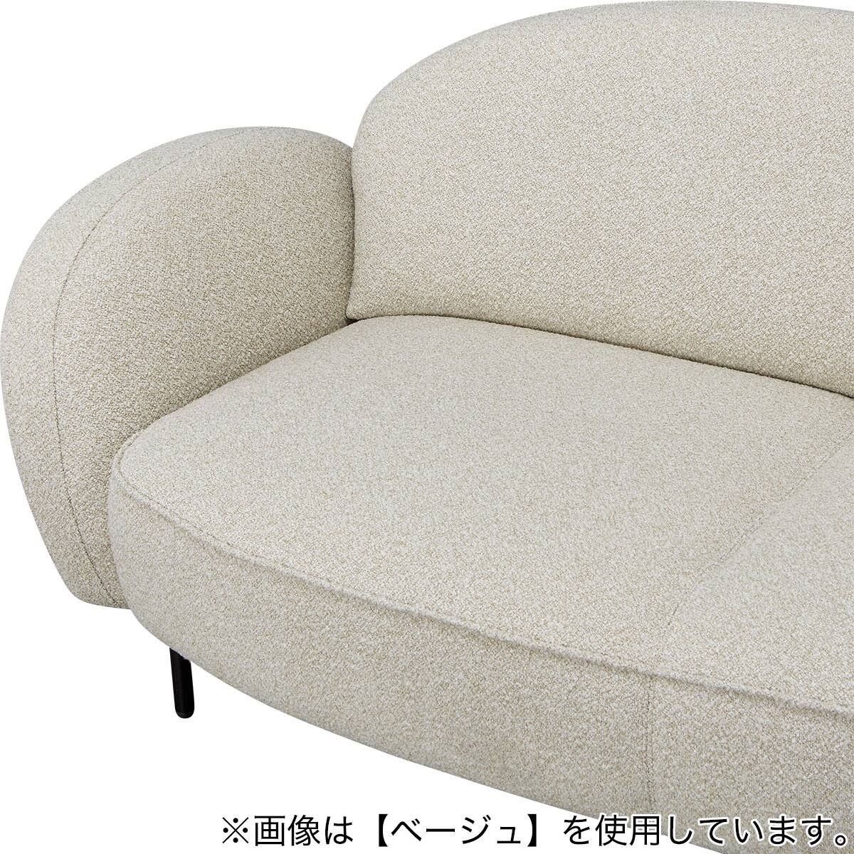 3人掛けソファ 布張りタイプ (HT04 YE) | ニトリネット【公式】 家具