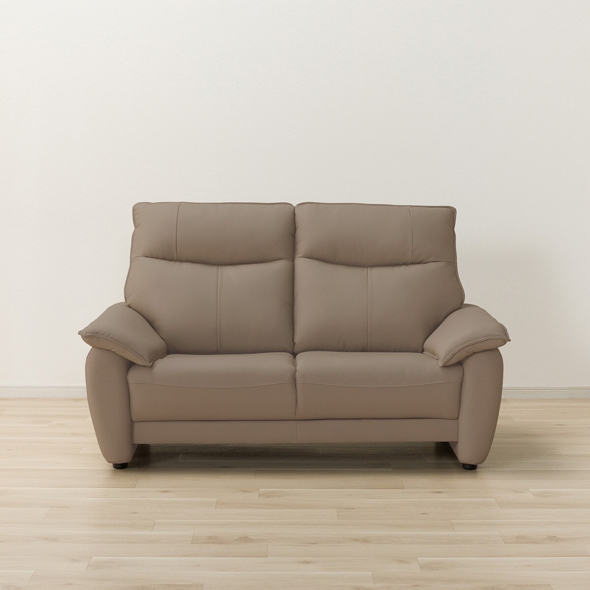 2人掛けソファ 本革(一部合成皮革)タイプ (DL01 BR) | ニトリネット