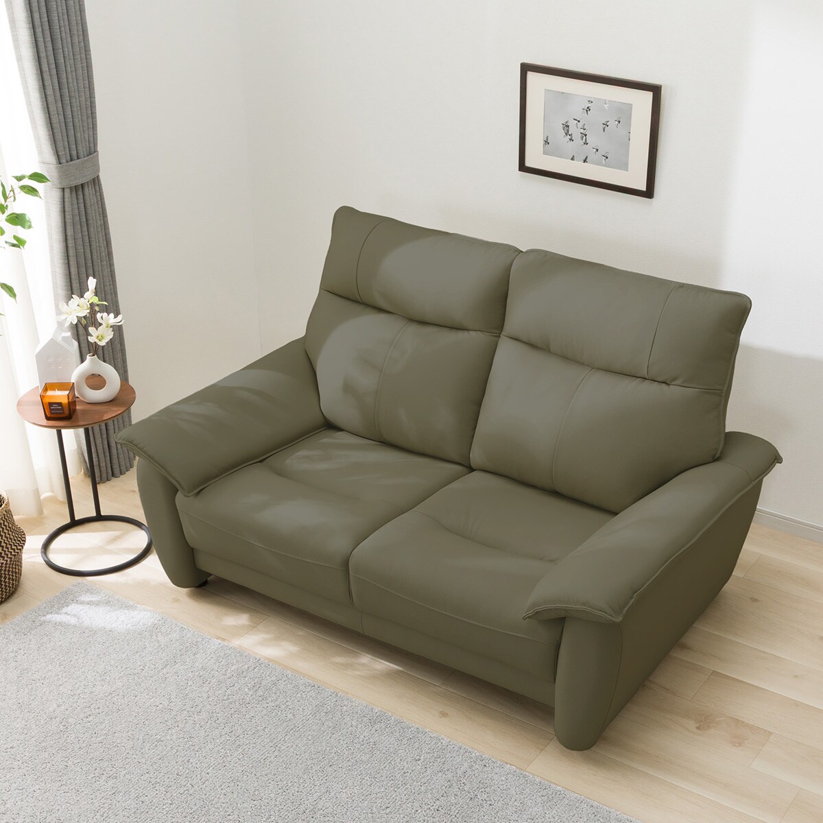 ニトリ　ミントグリーン 2人掛けソファ ニトリ 2人掛けソファ ミントグリーン